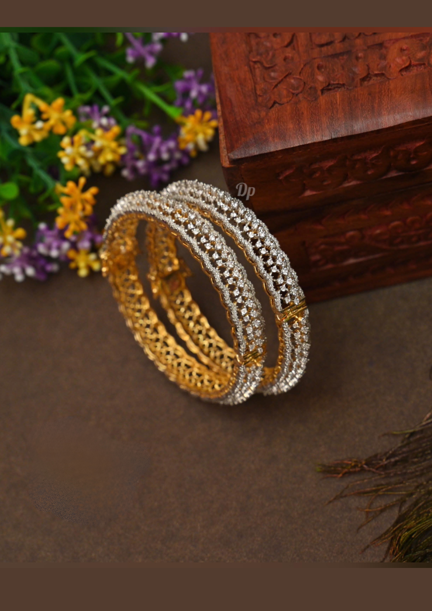 American diamond bangles