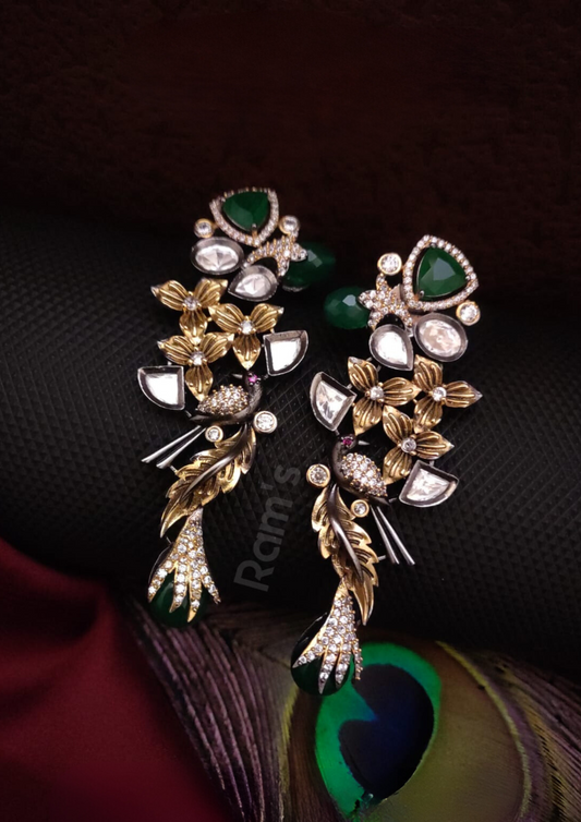 Kundan earrings