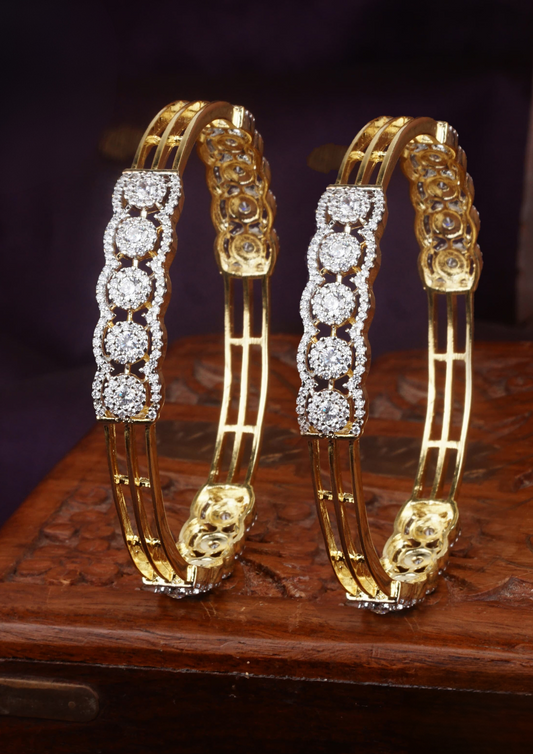 American diamond bangles