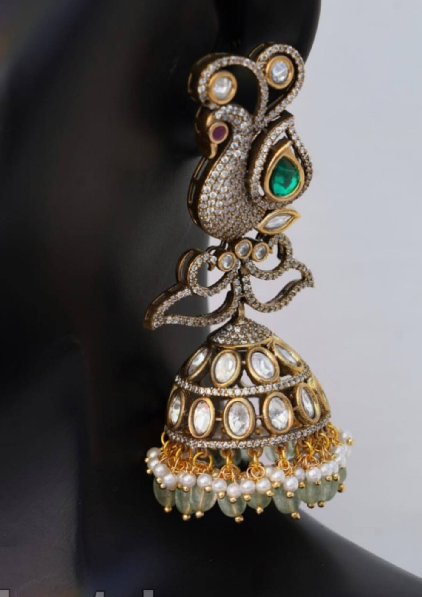 Victorian Jhumkas